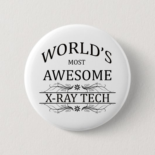 Fantastischster Tech der Welt der Röntgenstrahl Button (Vorderseite)