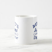 Fantastischster Trainer der Welt Hunde Kaffeetasse (Mittel)