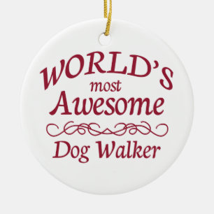 Fantastischster Wanderer der Welt Hunde Keramik Ornament