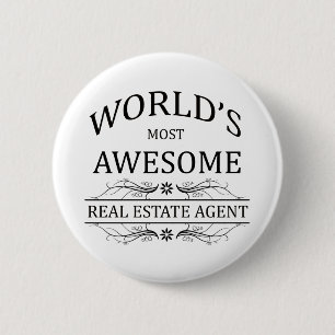 Fantastischster wirklicher das Anwesen-Agent der Button