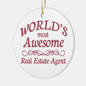 Fantastischster wirklicher das Anwesen-Agent der Keramikornament (Links)