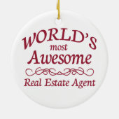 Fantastischster wirklicher das Anwesen-Agent der Keramikornament (Hinten)