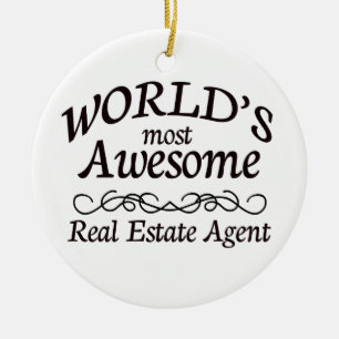 Fantastischster wirklicher das Anwesen-Agent der Keramikornament