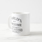 Fantastischstes großes der Welt - Großvater Kaffeetasse (Vorderseite Links)