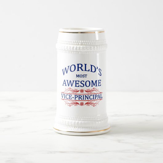 Fantastischstes Vize-Haupt der Welt Bierglas (Mittel)