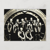 Fantasy 1920er Foto Thule Society Homeworld SG-47 Postkarte (Vorderseite)