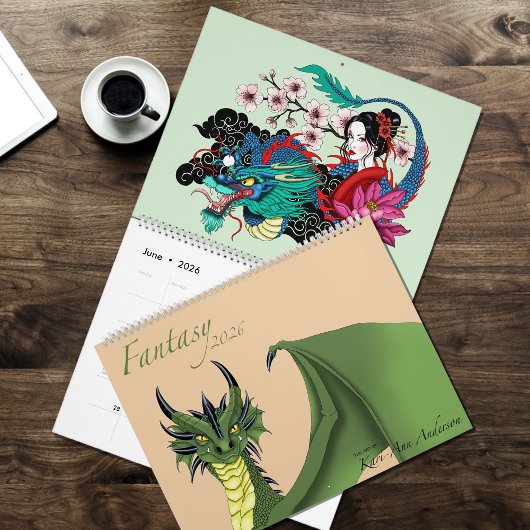 Fantasy 2026 Calendar Kalender