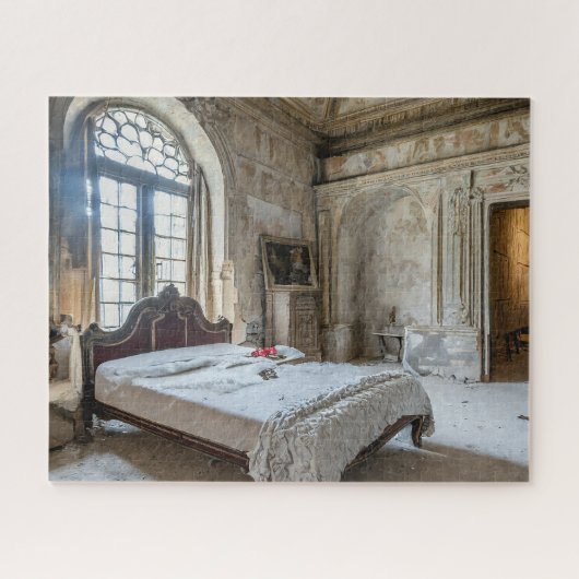 Fantasy Abandoned Chateau Bedroom Puzzle (Horizontal)