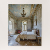 Fantasy Abandoned Chateau Bedroom Puzzle (Vertikal)