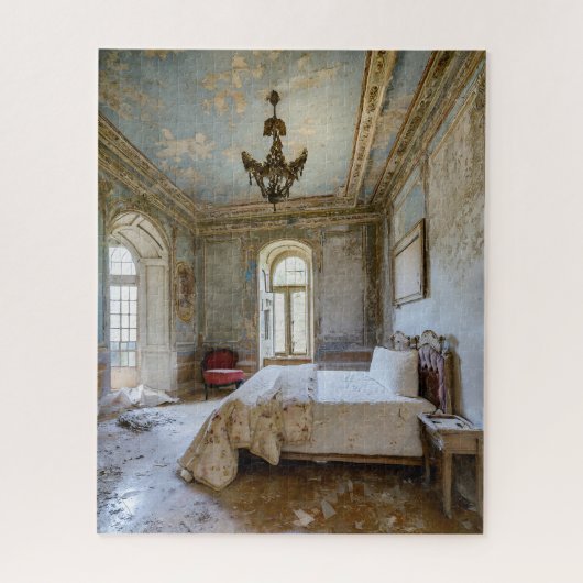Fantasy Abandoned Chateau Bedroom Puzzle (Vertikal)