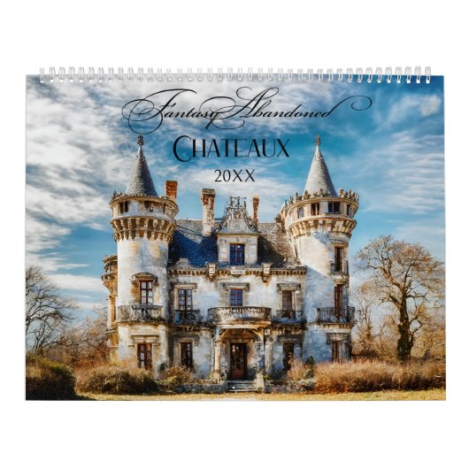Fantasy Abandoned French Chateaux Kalender (Titelbild)
