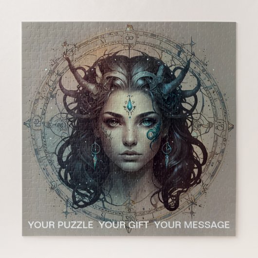 Fantasy Abstrakt Celestiac Zodiac Sign Dreamscape Puzzle (Vertikal)