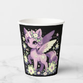 Fantasy Adorable Unicorn Kinderdusche Pappbecher (Vorderseite)