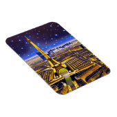 Fantasy Aerial View von Paris Unterhalb der Sterne Magnet (Rechte Seite)
