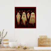 Fantasy Ägyptische Geister Halloween 1 Poster (Küche)