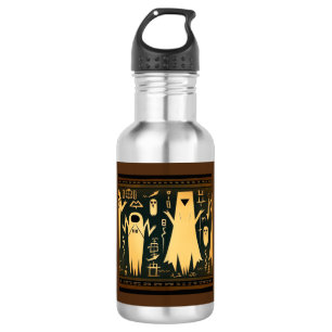 Fantasy Ägyptische Geister Halloween 3 Edelstahlflasche