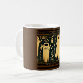 Fantasy Ägyptische Geister Halloween 3 Kaffeetasse (Vorderseite Links)