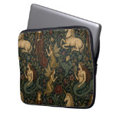 Fantasy Akademia Weiblich Laptopschutzhülle (Vorderseite Links)