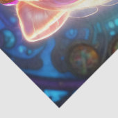 Fantasy Alice im Wunderland Decoupage Seidenpapier (Detail)