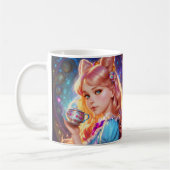 Fantasy-Alice im Wunderland Kaffeetasse (Links)