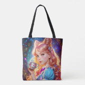 Fantasy-Alice im Wunderland Tasche (Rückseite)