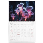 Fantasy Alien Blume Kalender (Mär 2026)