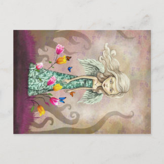Fantasy Angel Girl Postkarte