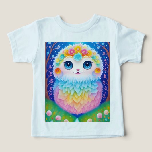 Fantasy Animal Print T - Shirt (Design Vorderseite)