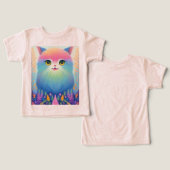 Fantasy Animal Print T - Shirt (Design Vorderseite & Rückseite)