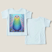 Fantasy Animal Print T - Shirt (Design Vorderseite & Rückseite)