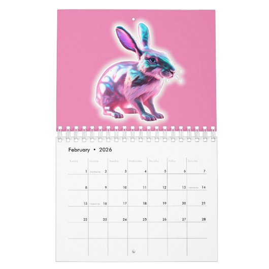 Fantasy Animals Kalender (Feb 2026)