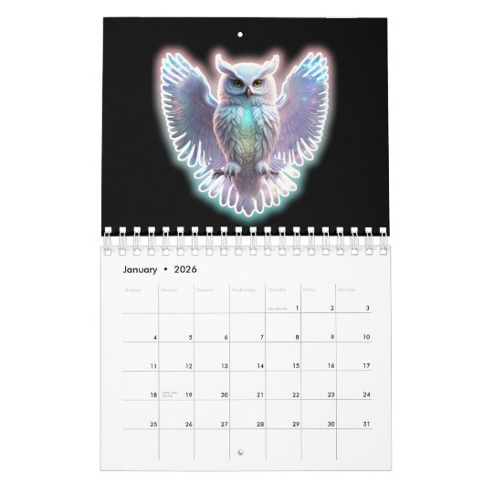 Fantasy Animals Kalender (Jan 2026)