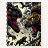 Fantasy Animals Notizblock (Vorderseite)