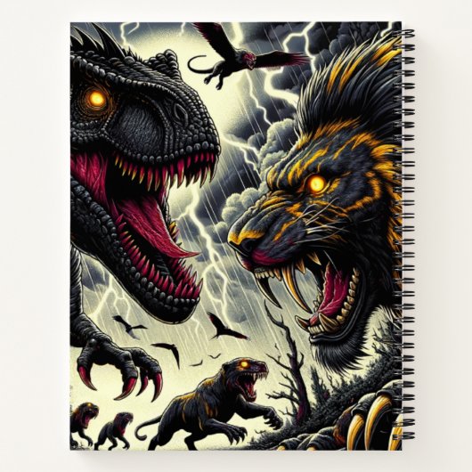 Fantasy Animals Notizblock (Rückseite)