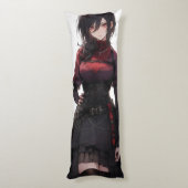 Fantasy Anime Hübsch Girl Seitenschläferkissen (Rückseite (Vertikal))