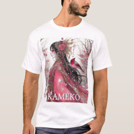 Fantasy Anime Manga Girl Kameko Tshirt Custom