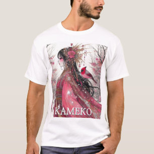 Fantasy Anime Manga Girl Kameko Tshirt Custom