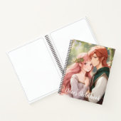 Fantasy Anime Paar Skizzenbuch Notizblock (Innenseite)