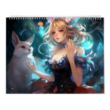 Fantasy Anime Worlds 2024 Kalender