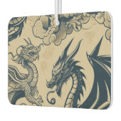 Fantasy Antike Drachen Autolufterfrischer (Links)