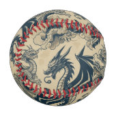 Fantasy Antike Drachen Baseball (Vorderseite Links)