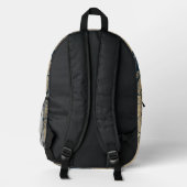 Fantasy Antike Drachen Bedruckter Rucksack (Rückseite)