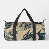 Fantasy Antike Drachen Duffle Bag (Vorderseite)