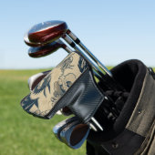 Fantasy Antike Drachen Golf Headcover (In Situ)