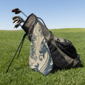 Fantasy Antike Drachen Golfhandtuch (Gras)