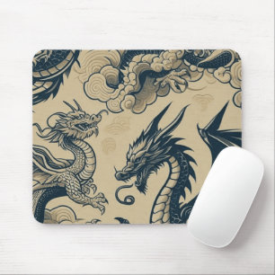 Fantasy Antike Drachen Mousepad