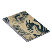 Fantasy Antike Drachen Notizblock (Rechte Seite)