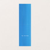 Fantasy Aqua Blue Seepferd in Grüne Algen Visitenkarten (Innenseite Aufgefaltet)