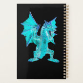 Fantasy Aqua Dragon Planer (Rückseite)