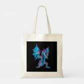 Fantasy Aqua Dragon Tragetasche (Rückseite)